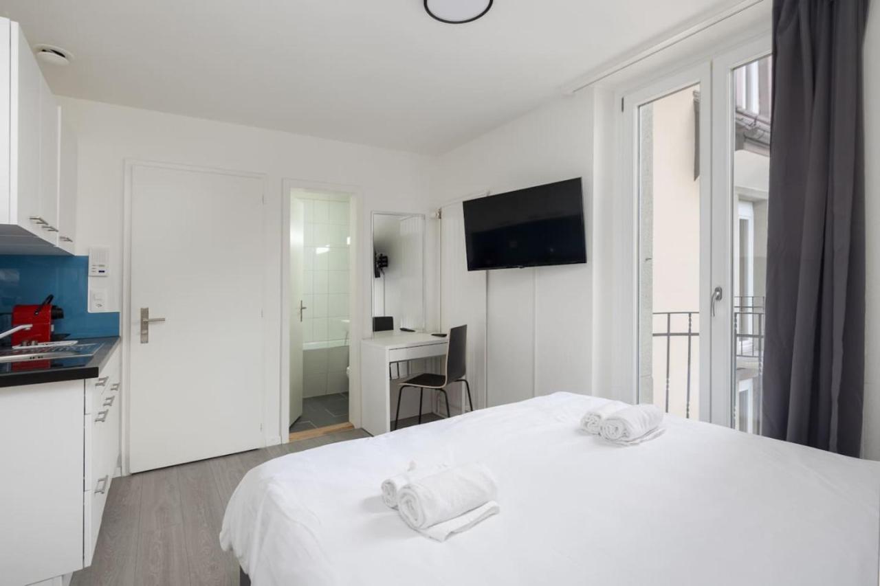 Urban Oasis With Queen Bed And View Be-49 Zürich Exterior foto